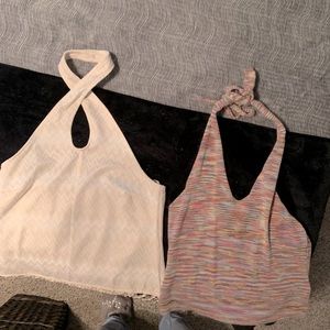 Lot of 2 -NWT HALTER TOPS- both size medium 1 Venus other 1 Just Fab